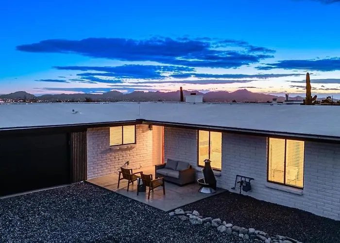 Mid Century With Hot Tub & Pool Table *