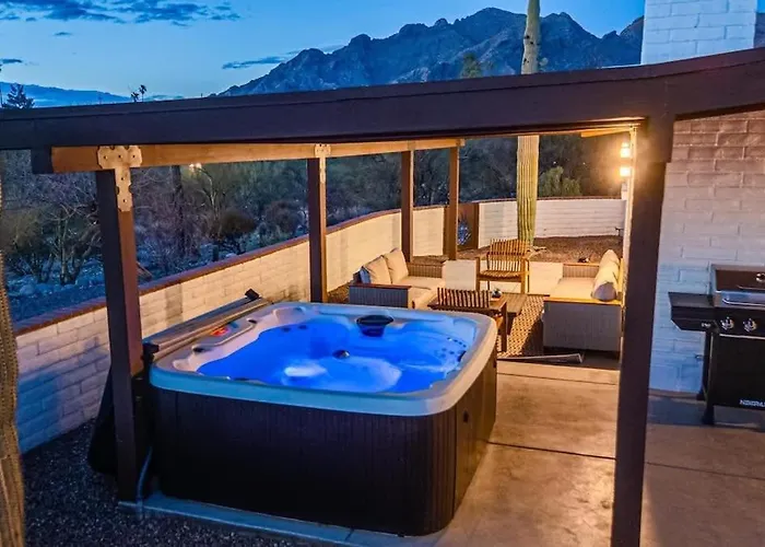 Mid Century With Hot Tub & Pool Table *