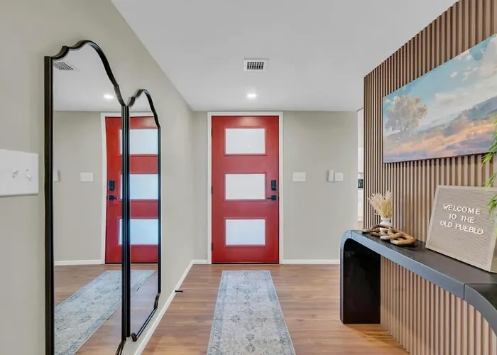 Mid Century With Hot Tub & Pool Table *