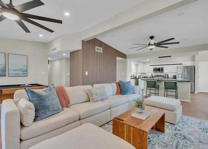 Mid Century With Hot Tub & Pool Table *